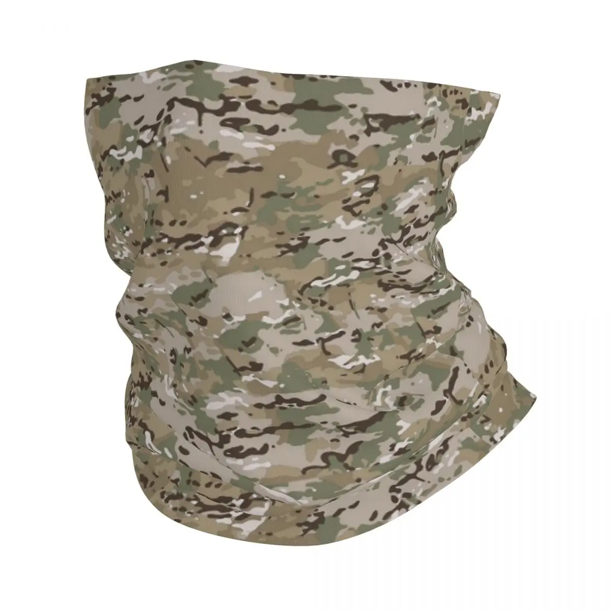 Multicam Bandana Neck Gaiter Printed Camouflage Military Mask Scarf Headwear Riding for Men Women Adult All Season