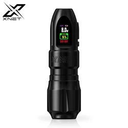 XNET Wilk 2024 Wireless Tattoo Machine Pen Dual Grip Brushless Motor Straight Drive Bar OLED Display Battery For Tattoo Artist