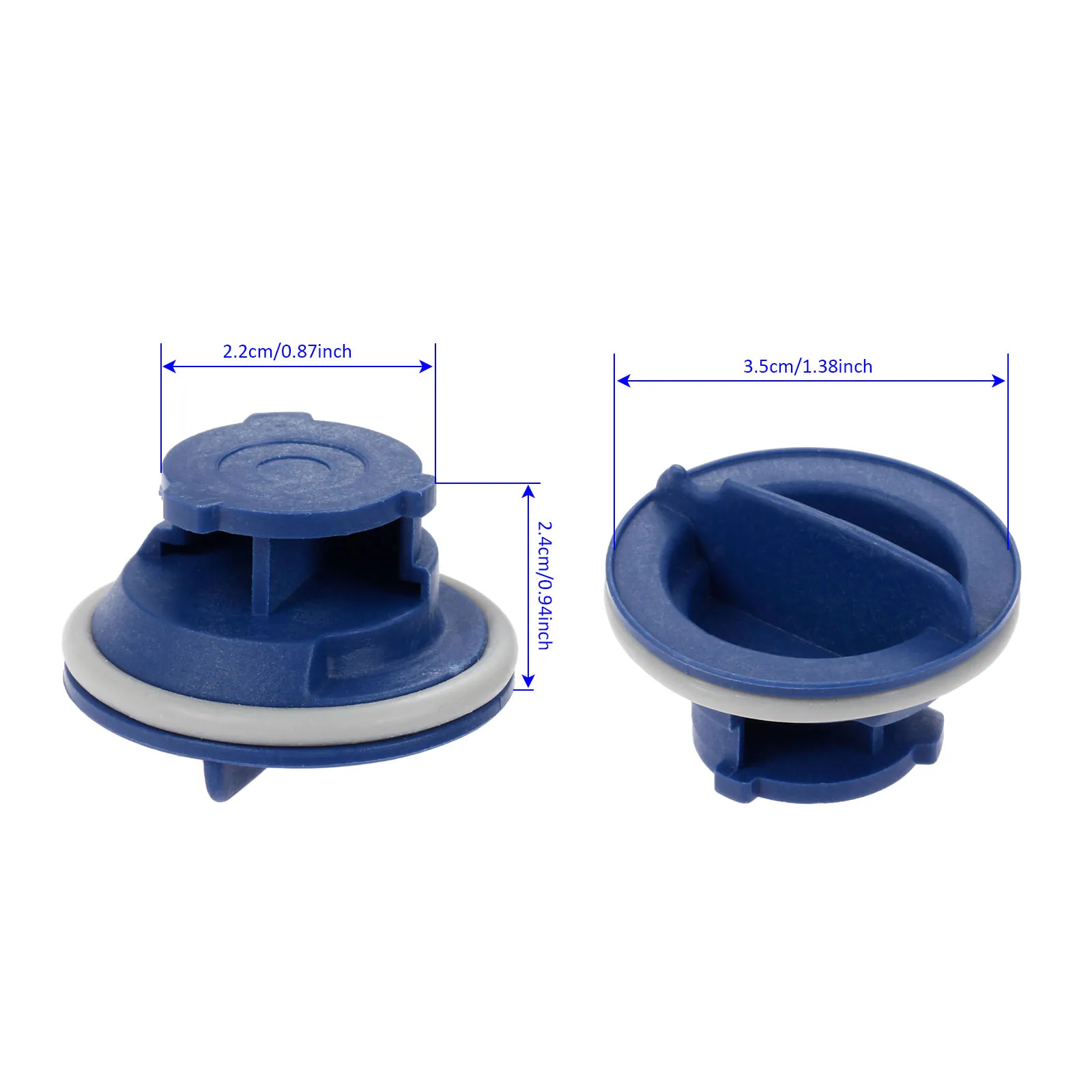 WPW10077881 Dishwasher Rinse Aid Cap Replace W10077881 8558307 W10199683 fit for Whirlpool KitchenAid Dishwasher Caps Repairing view 5