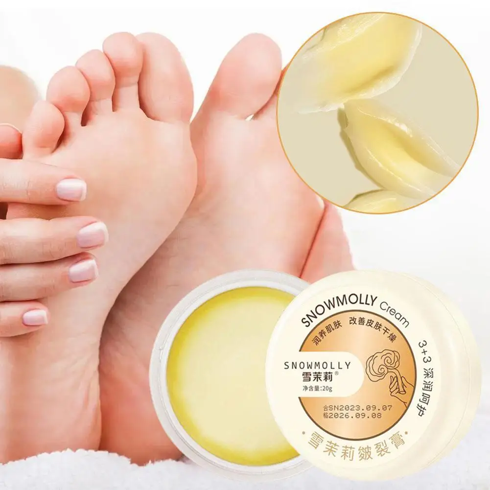 Anti Drying Cracking Foot Cream Heel Cracked Repair 20g Cream Skin Moisturizing Feet Removal Care Hand Chapping Cream Skin Q5D4