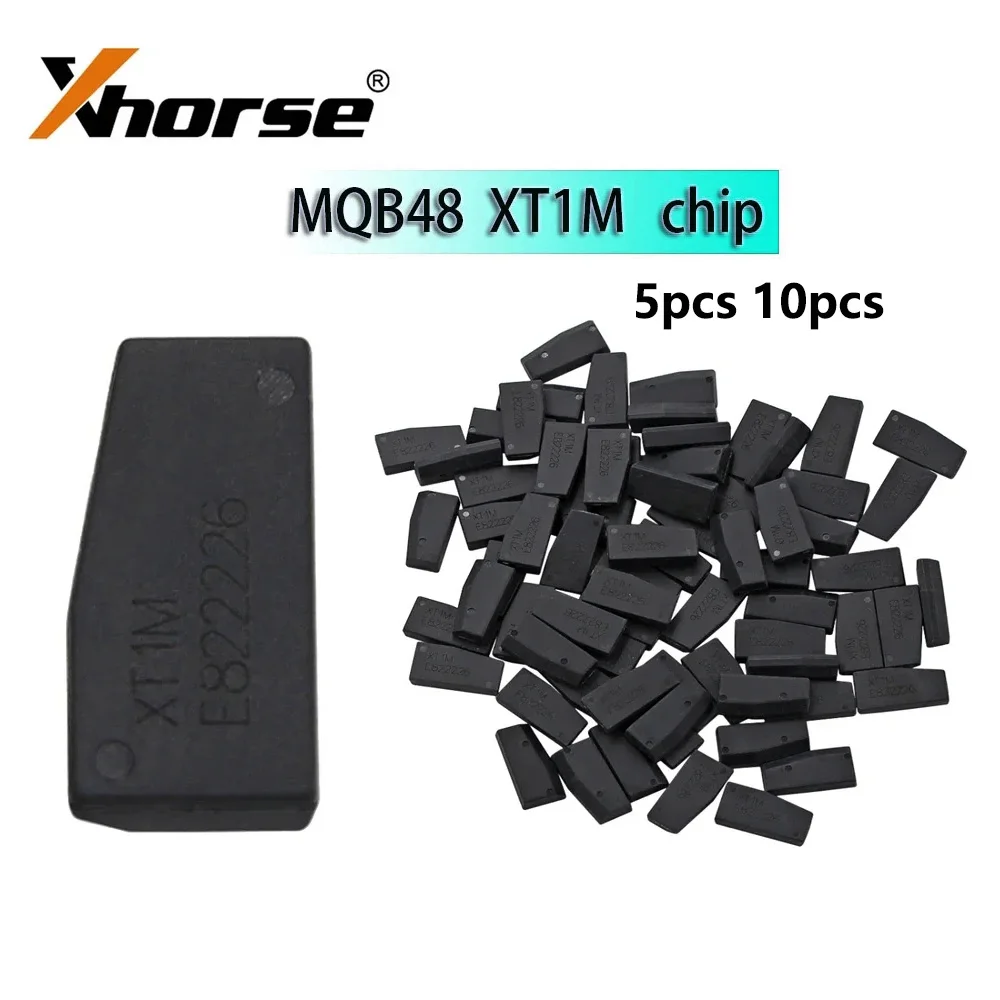 

5 10pcs Xhorse VVDI Unlocked MQB48 XT1M Megamos AES MQB 48 Auto Transponder Chip MQB 48 For Fiat For Audi For VW