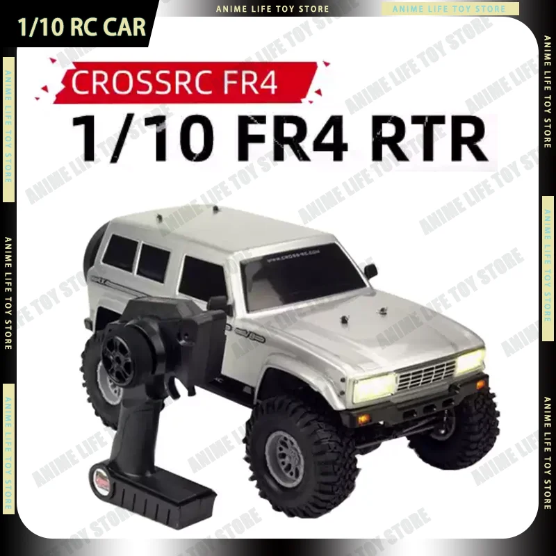 

In Stock Crossrc 1/10 Demon FR4 Crawler RC Car 2.4Ghz 4WD Electric CNC All Metal Part Off Road Climbing Hobbywing Power Set RTR