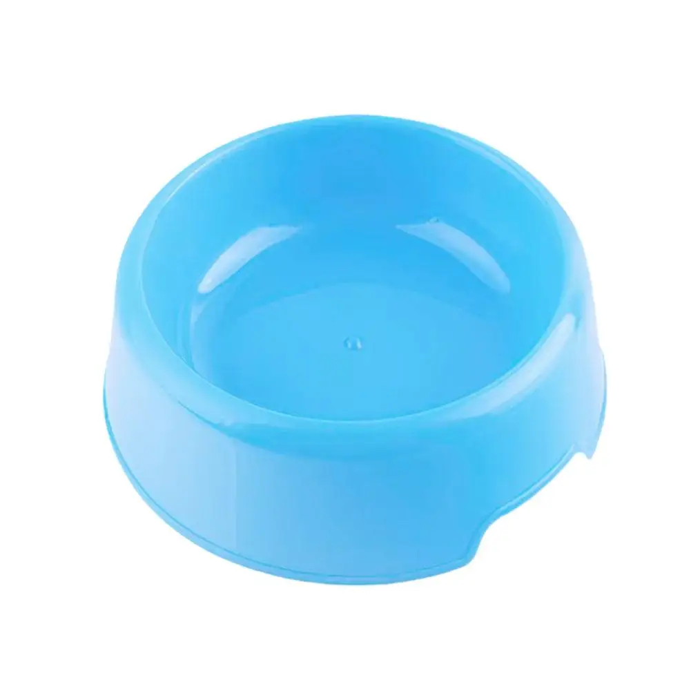 Cute Multi-Purpose Candy Color Plastic Dog Bowls Feeding Feeding Dog Supplies Food Bowls Feeder Cat Water Puppy Pet M5N3