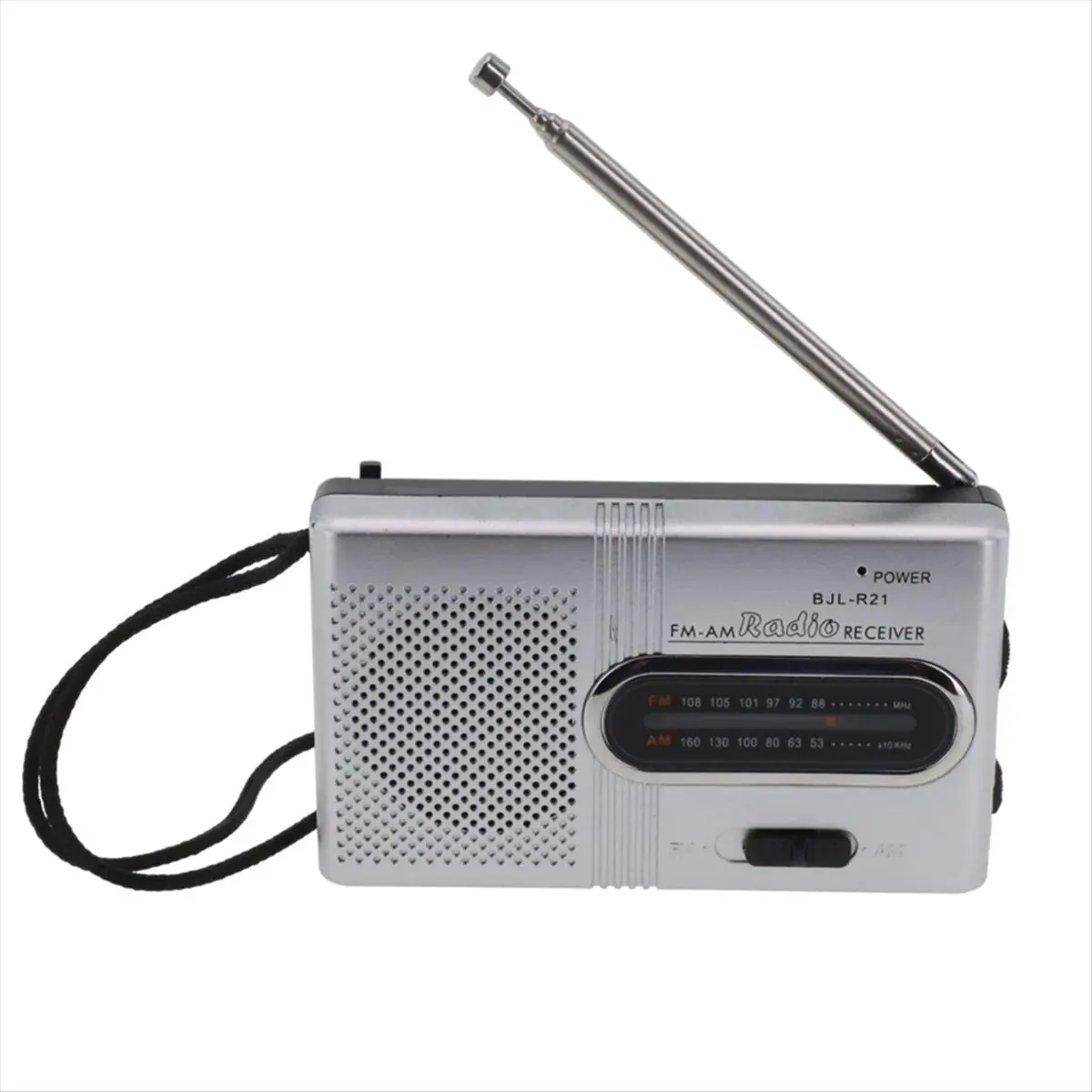 Friendly!Mini Radio AM FM Battery Operated Portable Pocket Radio AM FM Radio Elderly Frequency Range Handheld Radio