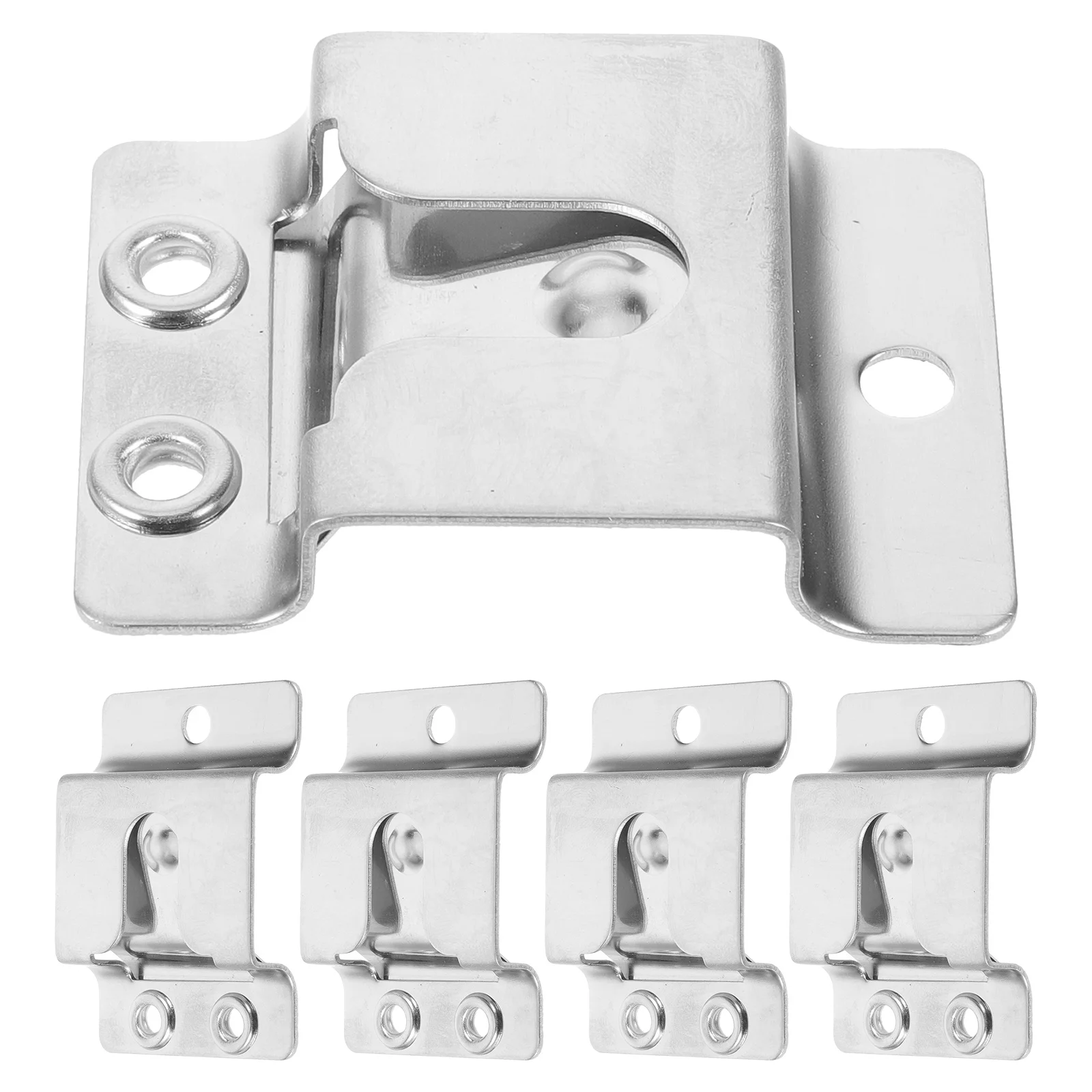 

5Pcs Mic Holder Metal Radio Mic Hook High Hardness Excellent Durability Fits Most Radio Microphones Microphone Hanger