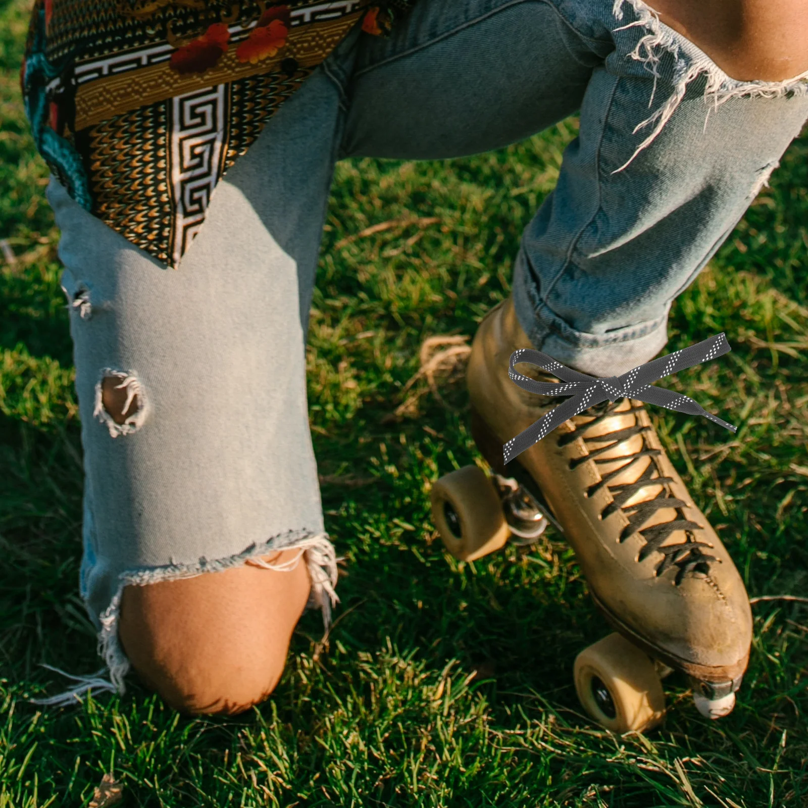 Шнурки для роликовых коньков