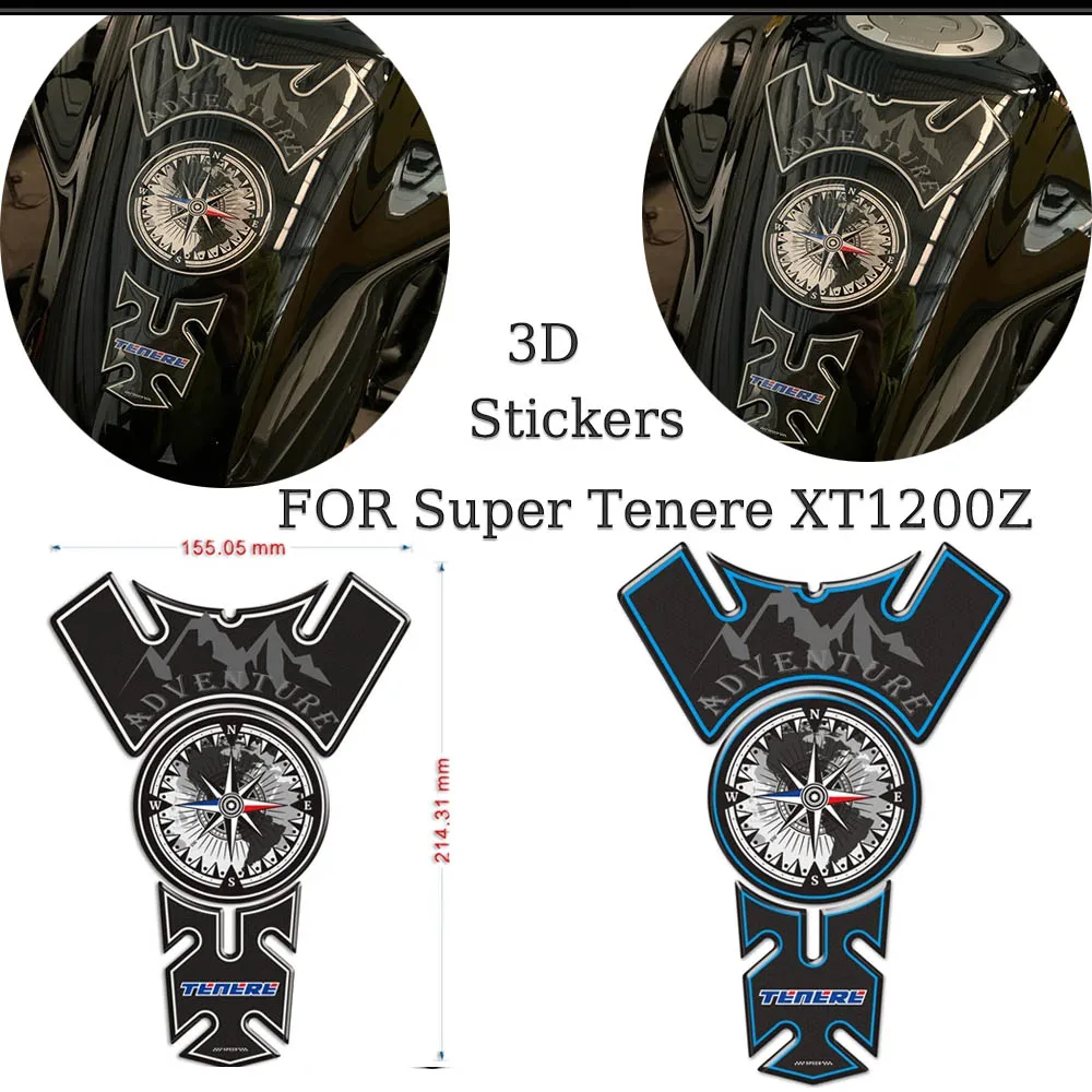 

Tank Pad gift box windshield helmet fairing Protector Stickers For YAMAHA SUPER TENERE 1200 XT DX Z XT1200ZE XT1200Z