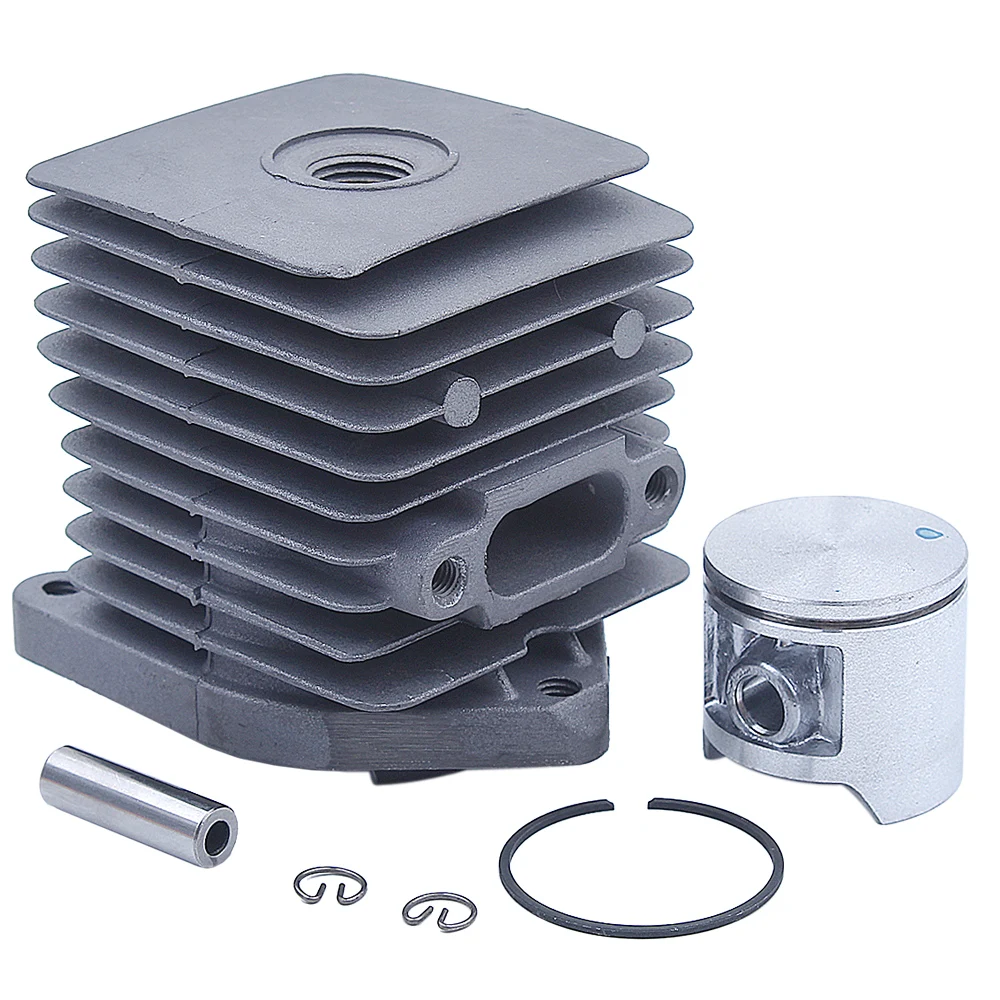 Cylinder Assy 33.5MM For Homelite S25 ST155 ST175 ST185 ST285 ST385 ST485 2T 25CC Cylinder Kit W/ Piston Ring Pin Clips Assembly