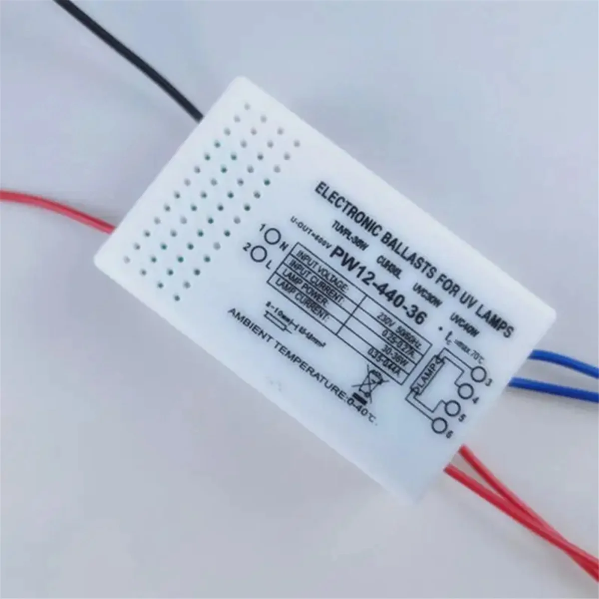 Reattori elettronici Reattori elettronici 30-36W Alimentatore elettronico universale 220V per lampada UV G23 G10q G5