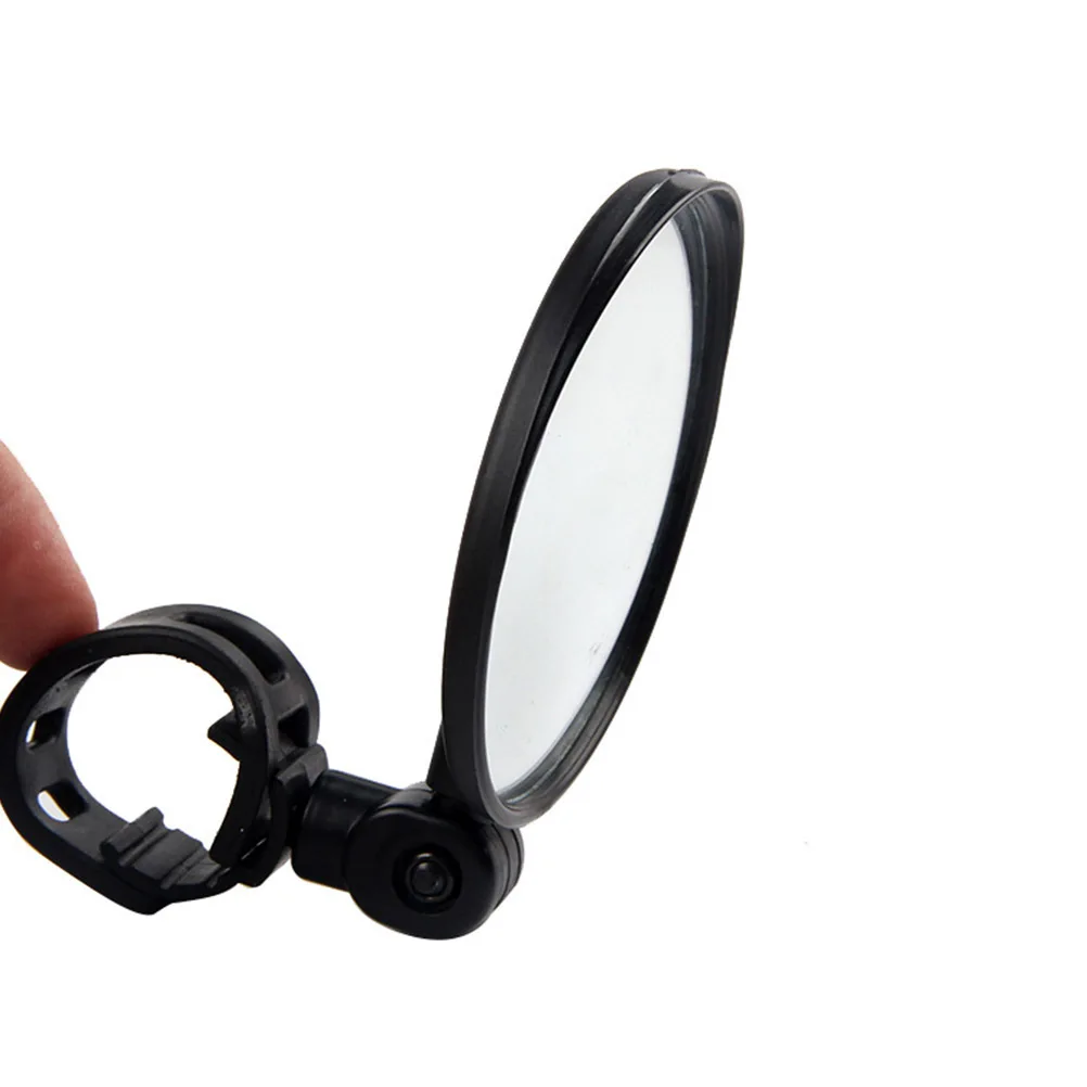 

2Pcs Rear View Mirror for Bike Universal Handlebar Mount Adjustable 360 Degree Lightweight Scratch Resistant with Reflector