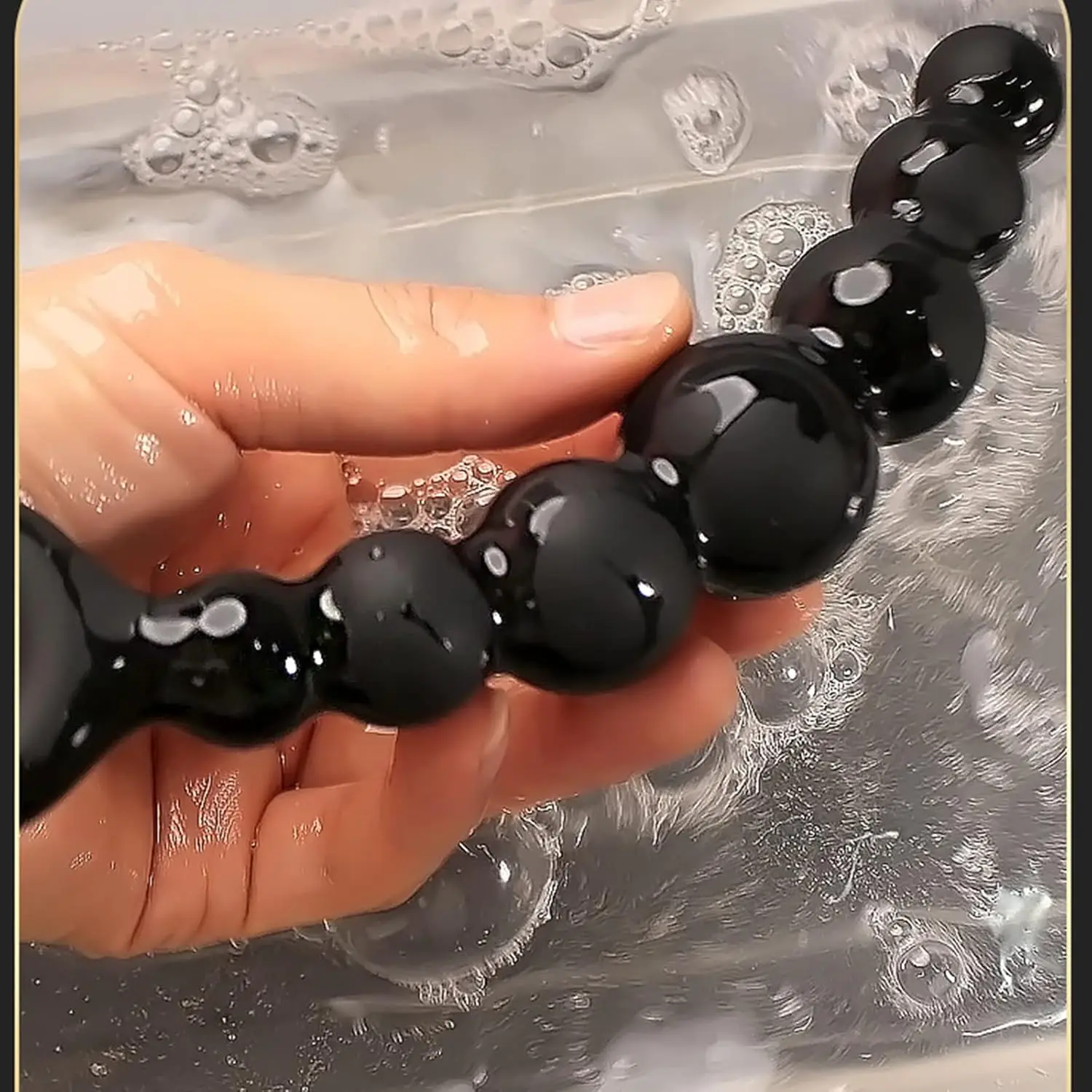 Anneau de massage anal en silicone pour adultes, perle de massage, entraîneur anal, plug anal, jouet pour débutants et avancés plus tard