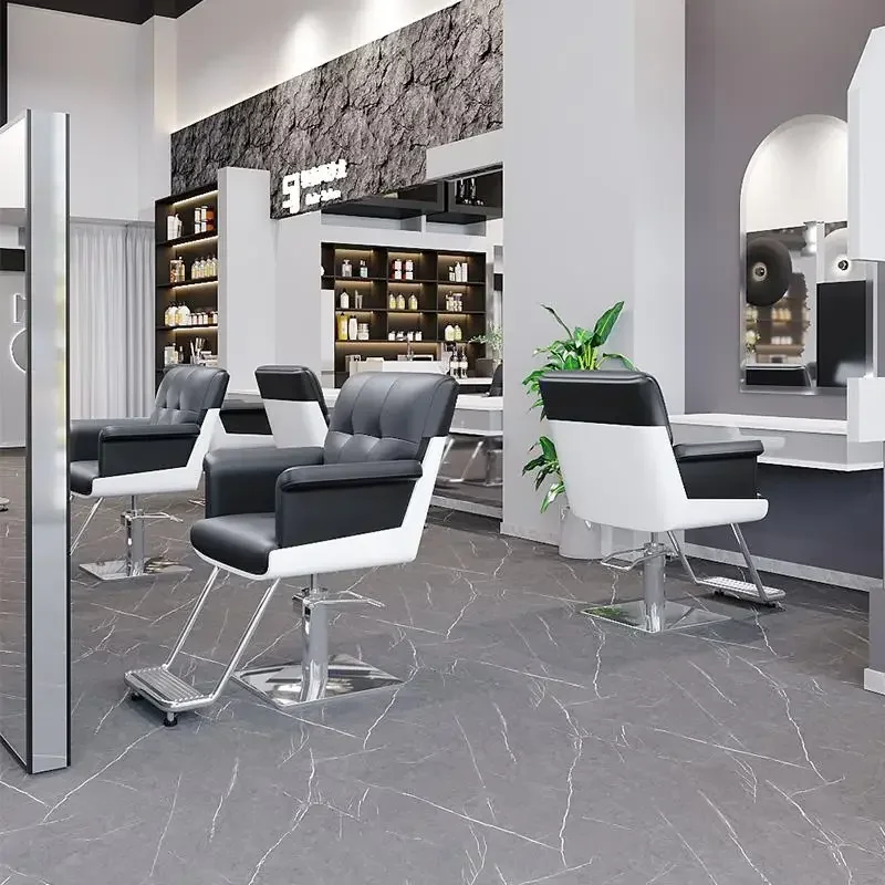 Cadeira de cama facial para salão de beleza, multiuso, massagem, tatuagem, cílios, mesa de cera, altura, encosto, apoio para os pés, cadeira de barbeiro ajustável, móveis