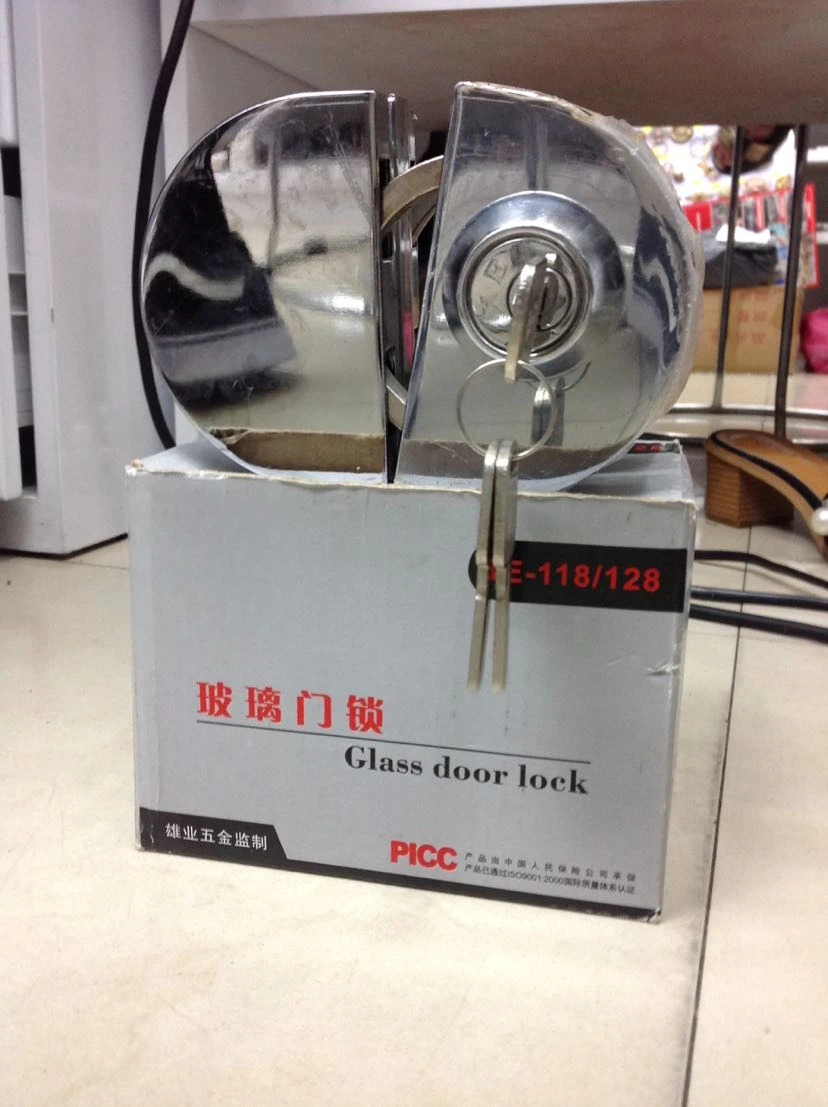 XY-118/128 double door type with packaging copper lock cylinder copper key telescopic padlock suction card safe and stable