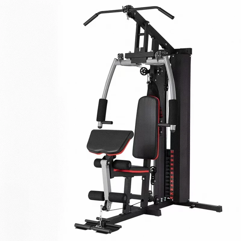 Máquina de gimnasio en casa de metal todo en uno, ejercicio de cuerpo completo para pecho/Biceps/hombro/espalda/triceps/piernas
