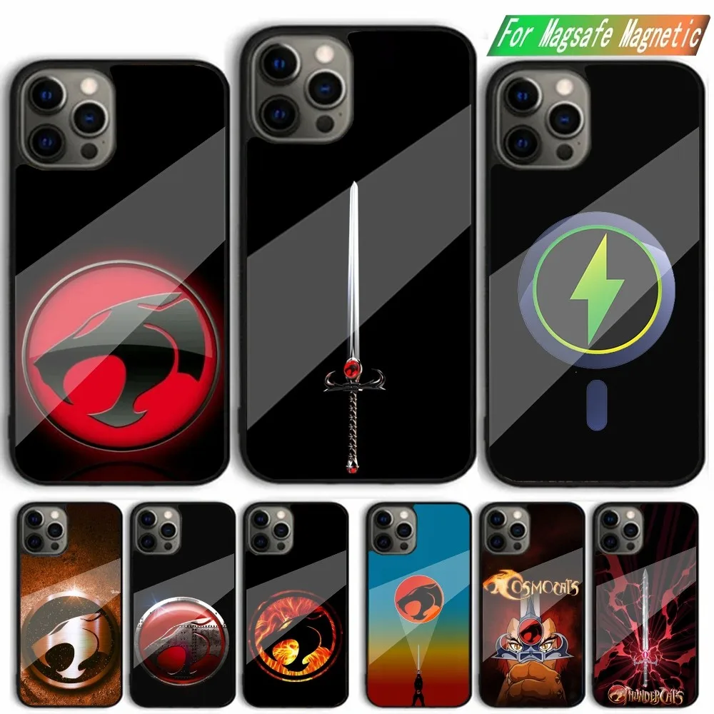 

Cartoon T-ThunderCats Phone Case For iPhone 15,14,13,12,11,Plus,Pro,Max Mini Magsafe Magnetic Wireless Charging