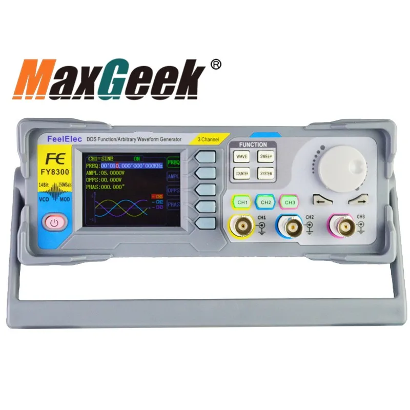 Imagem -03 - Gerador de Sinal Waveform Arbitrário 20mhz 40mhz 60mhz Função Dds de Canais Saída de Nível 4ch Ttl Maxgeek-fy8300s20m