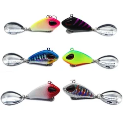 ALASICKA 6g10g17g25g Metal Mini VIB With Spoon Fishing Lure Fishing Tackle Pin Crankbait Vibration Spinner Sinking Bait Wobblers