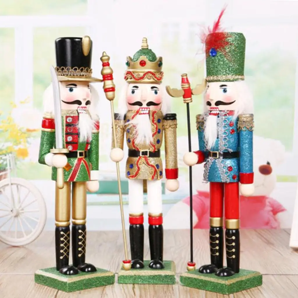 

Christmas Nutcracker Soldier Figures TV Cabinet Decor Gifts