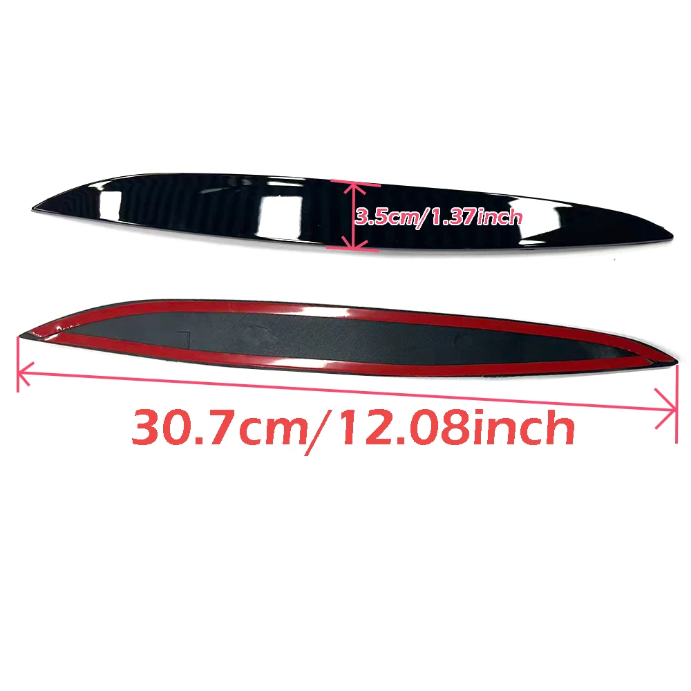For Golf MK4 1997-2005 Front Headlight Eyebrow Headlamp Eyelids ABS Auto Tuning Headlight Decorative Accessory view 6