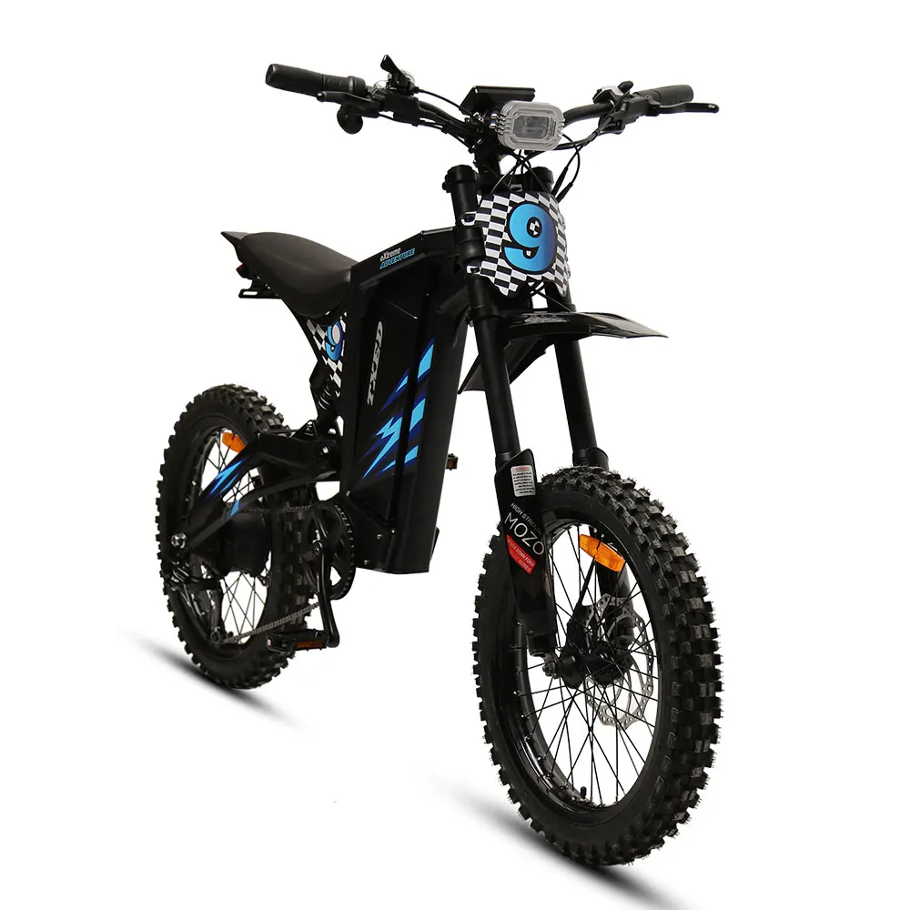 

TXED 20-Inch Electric Off-Road Motorbike Full Suspension 7-Speed 52V/1000W Fat Tire Hybrid Bicycles Electric Hybrid Motorcycle