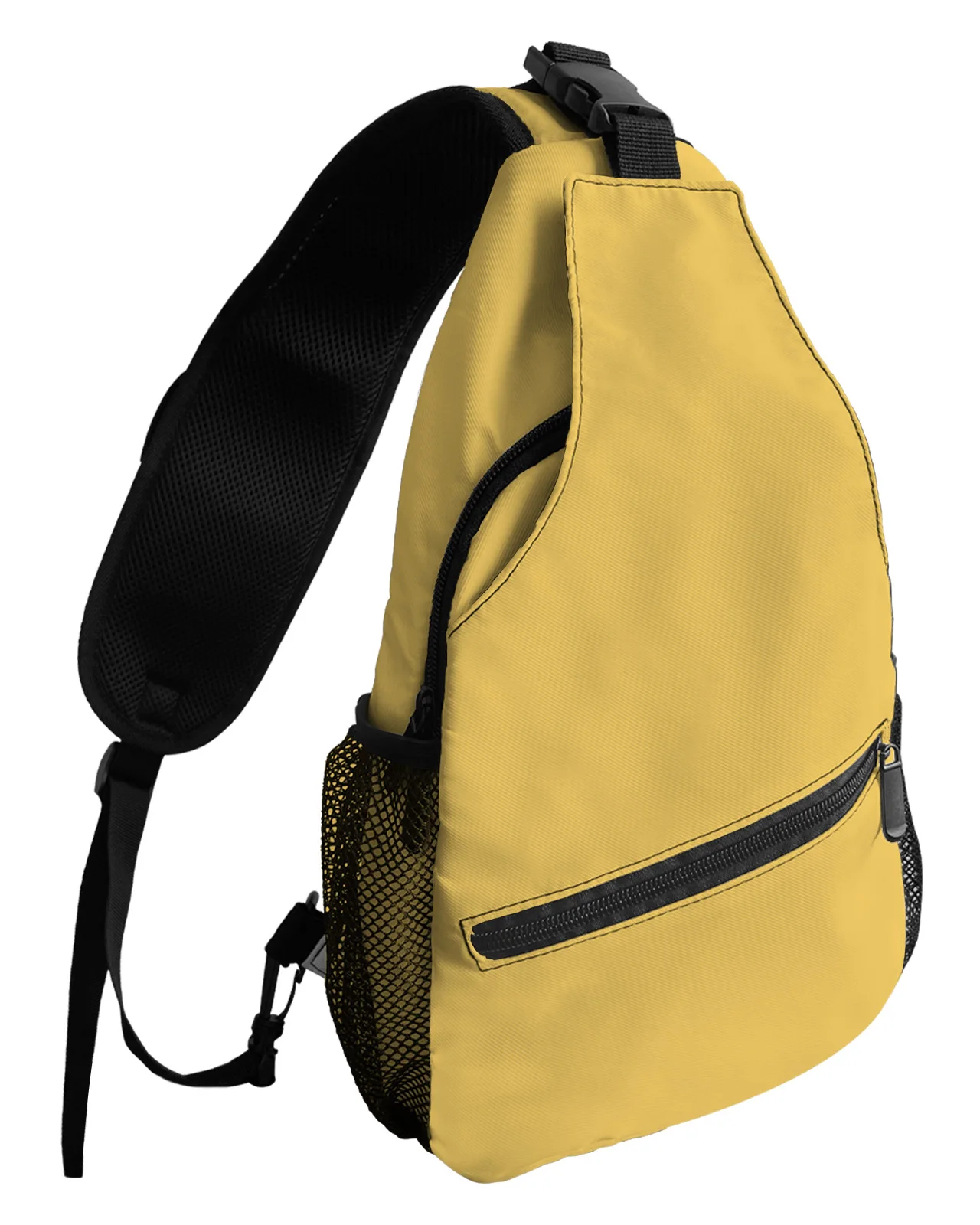 

Yellow Chest Bags For Women Men Waterproof Messenger Bags Female Travel Sport Adjustable One Shoulder Crossbody Bag