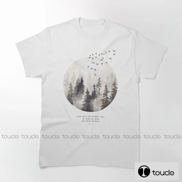 

New Into The Forest I Go Tshirt New Harajuku Streetwear Unisex Boyfriend Gift Men Tshirt Funny T Shirts Fashion Funny New