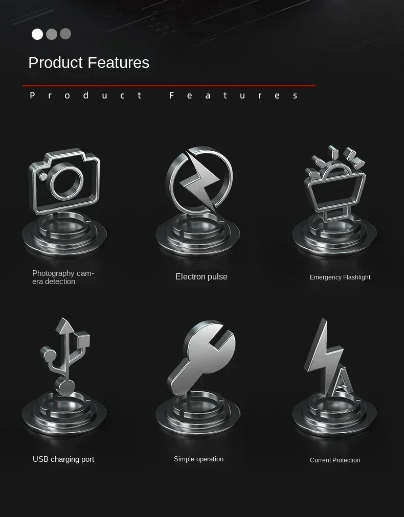 2025 Anti-Surveillance Detector Infrared Camera Finder & Electronic Pulse Detector for Self-Defense Security Privacy Protection