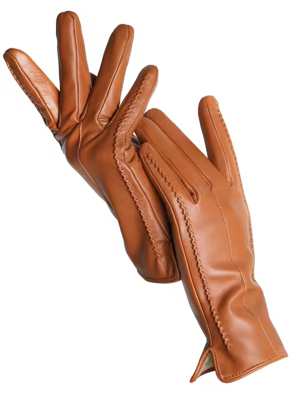 Women's sheepskin gloves winter warm plus velvet short thin touch screen driving color women's leather gloves good quality -2226 - Image 30