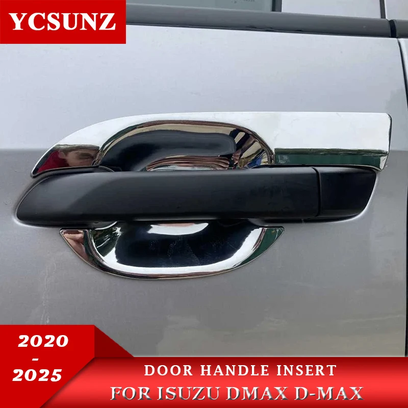 

ABS Door Handle Insert For ISUZU D-Max DMAX V-cross 2020 2021 2022 2023 2024 2025 Pickup Truck Car Accessories