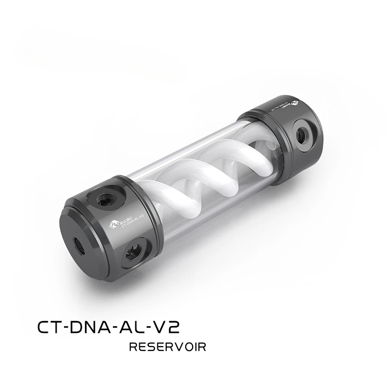 CT-DNA-AL-V2 WATER-COOLED T VIRUS DNA CYLINDRICAL TANK 190MM ALUMINUM ALLOY GUN COLOR BOX COVER