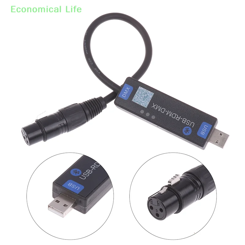 USB-RMD-DMX Mobile App DMX Dialer Stage Light Wireless Bluetooth DMX Controller Tool Only Supports Android Devices