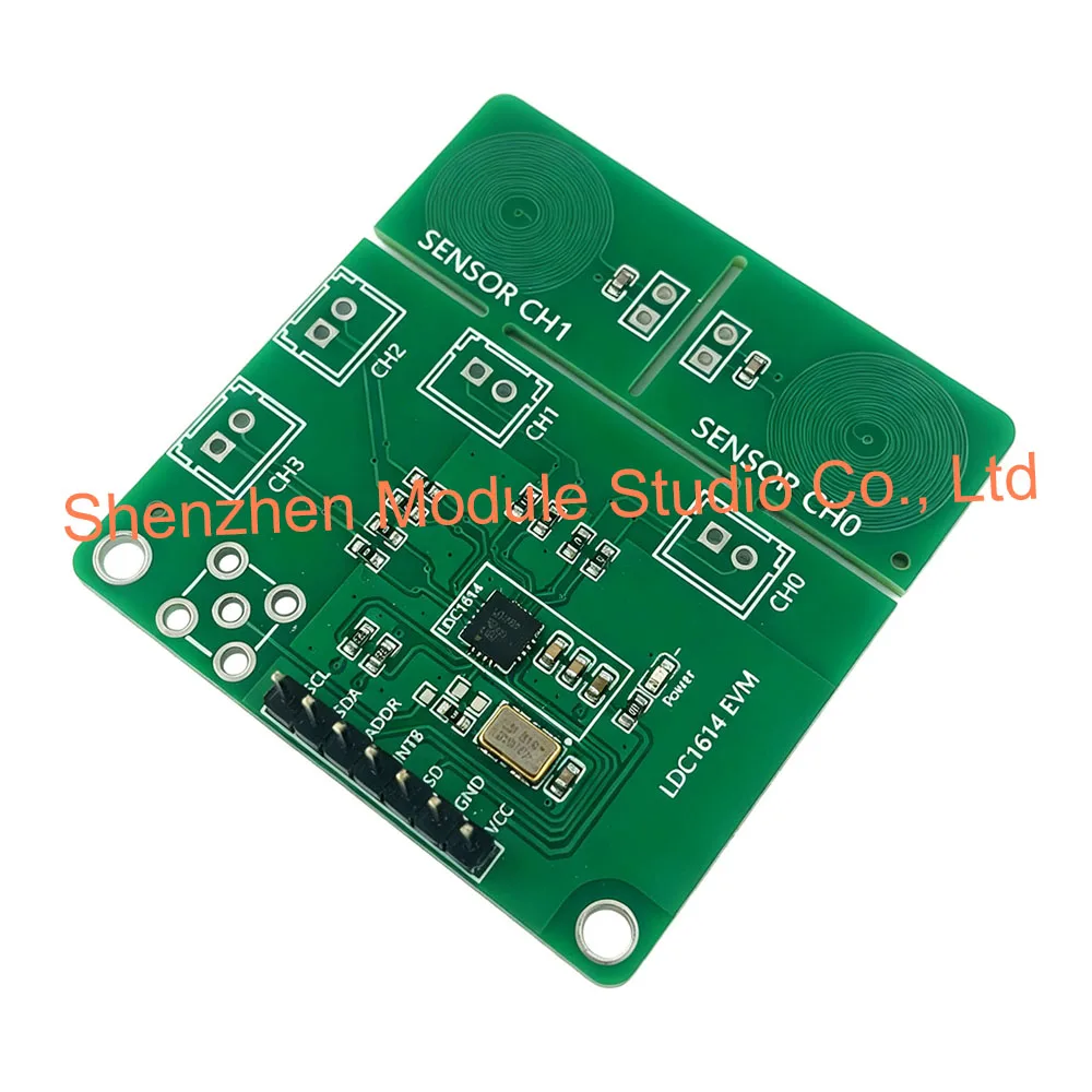 1 SZT. Moduł czujnika indukcyjnego LDC1614, moduł detektora metali LDC1612, lepszy niż LDC1314 w konkursach projektów elektronicznych — zdjęcie produktu 4