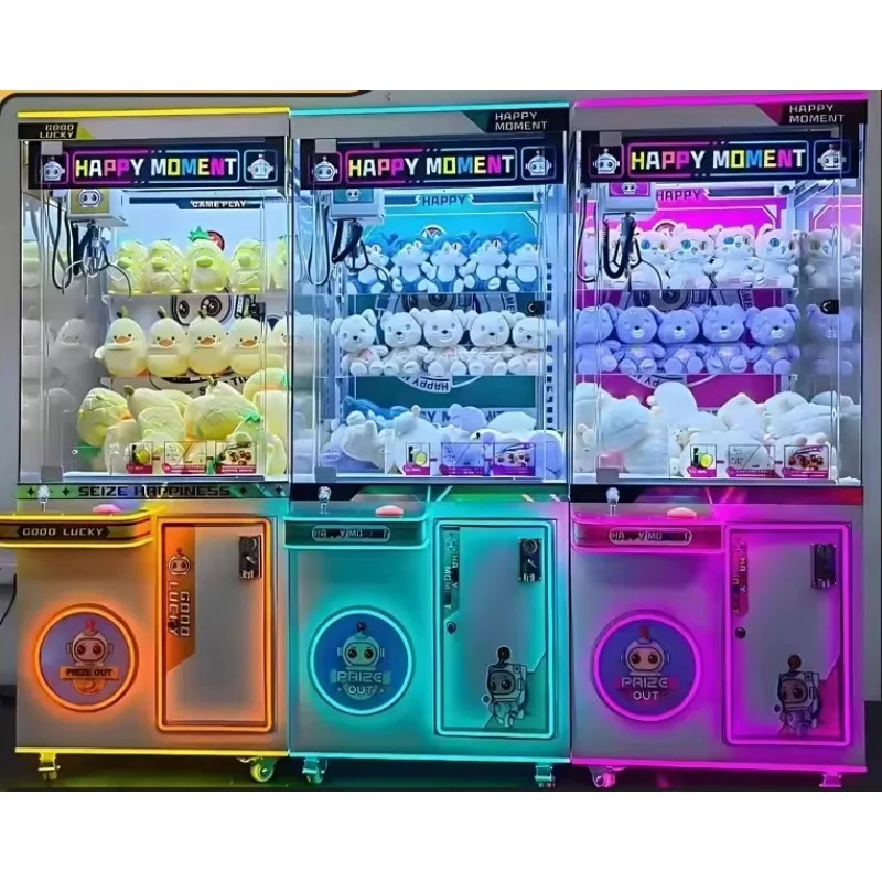 

Customize The Appearance Coin Operated Grab Vending Machine Arcade Game Claw Crane Machine Claw Machine with Bill Coin Acceptor