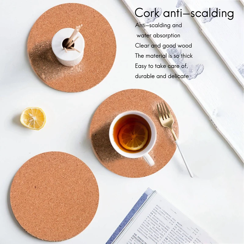 자체 접착 코르크 컵 받침 자체 접착 코르크 컵 받침, 코르크 매트 코르크 컵 받침용 뒷면 시트 및