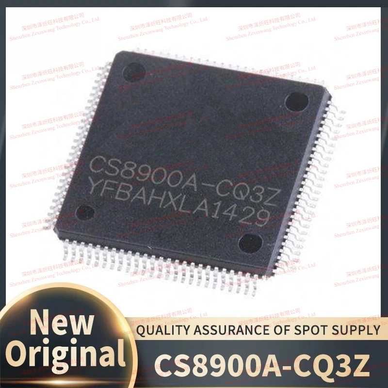 (5Pcs-10Pcs/Lot) 100% New Original CS8900A-CQ3Z CS8900A QFP100 Ethernet Card Driver Chipset