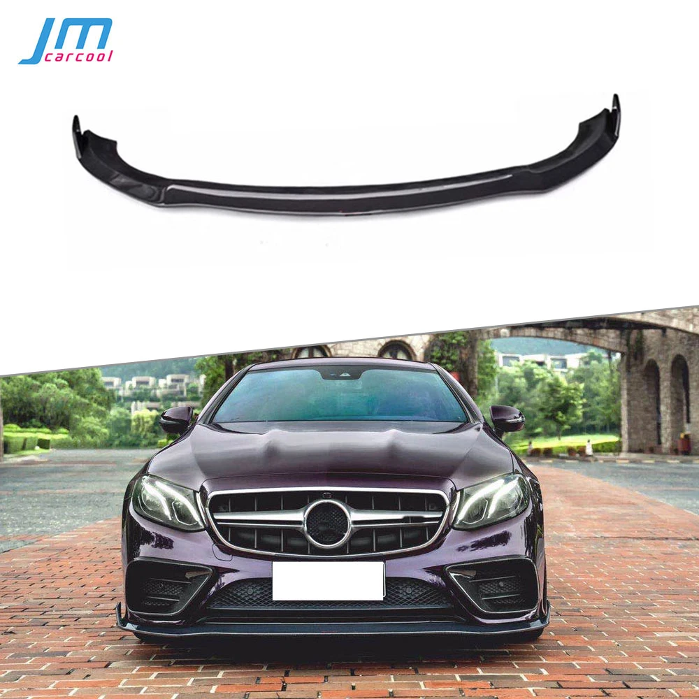 

Carbon Fiber Front Lip Spoiler for Mercedes Benz E Class C238 Sport Coupe 2017-2019 FRP Head Bumper Guard Car Styling