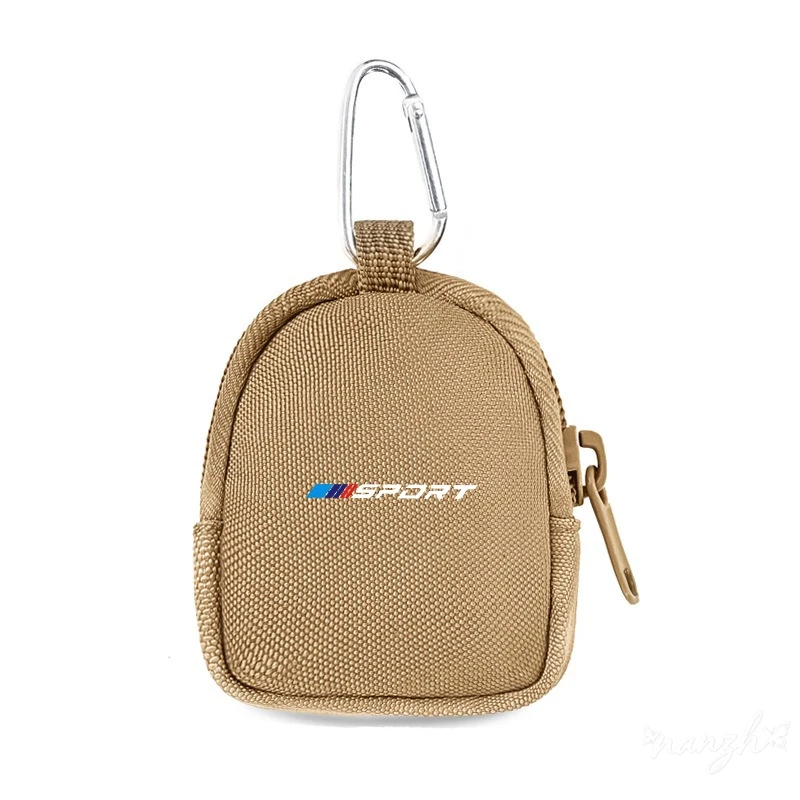 Car Key Wallet Holder Coin Purses Pouch Bag Zipper Pocket  For BMW 1 3 5 Series G30 G20 F30 F10 E60 X1 X3 E70 F15 F48a Key Case view 6