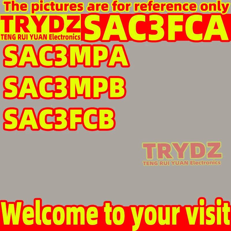 5-1pcs New SAC3FCA SAC3MPA SAC3FCB SAC3MPB Industrial audio performance LED large screen display computer light power plug