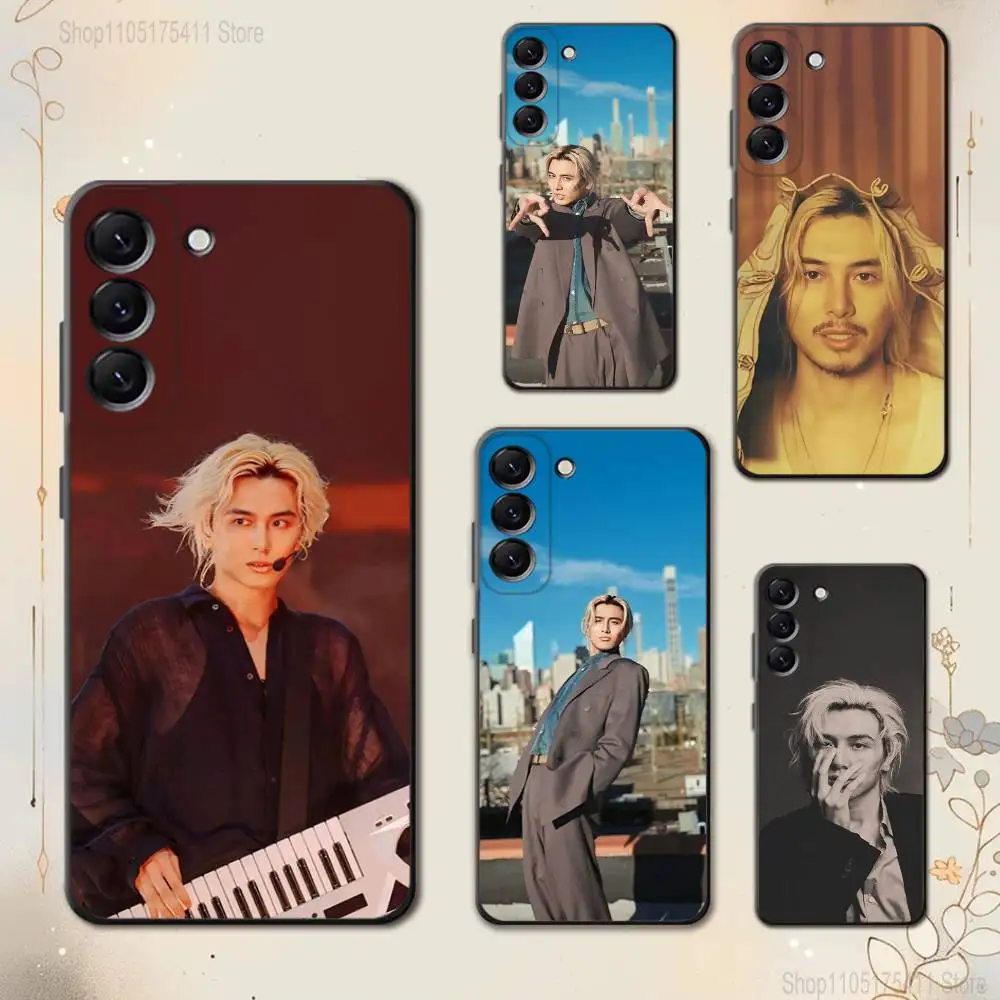 

F-Fujii K-Kaze P-Prema For Samsung Galaxy A 73,72,51,53,52,71,22,5G,Note,J7,8,9 Soft Black Cover Phone Case