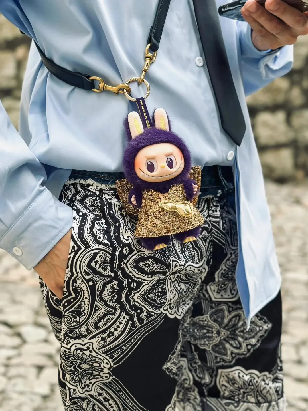 

В наличии POPMART Original Labubu WINGS OF FORTUNE Little Milan плюшевое украшение-сюрприз милый подарок