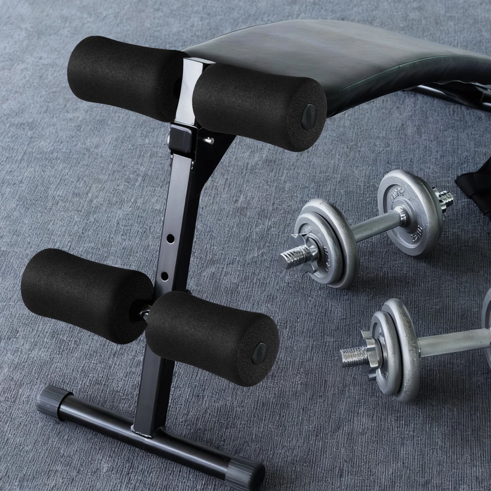 

12Pcs Sponge Roller Pads Gym Replacement Parts for Leg Extension Machine Covers Exercise Roller Equipment Gym Replacement Parts