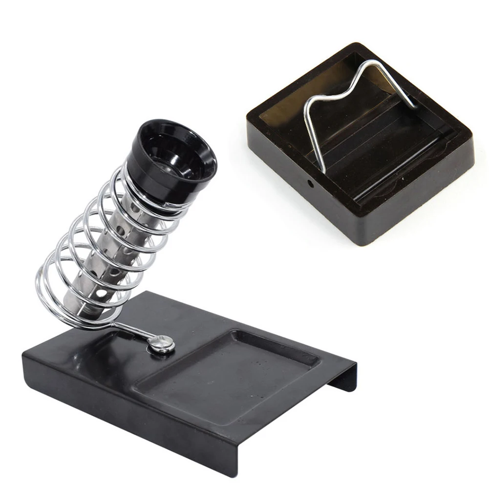2pcs Electric Soldering Iron Handle Frame Head Tip Bracket Tool Welding Station Oboe All Metal Soldering Iron Stand Soldering