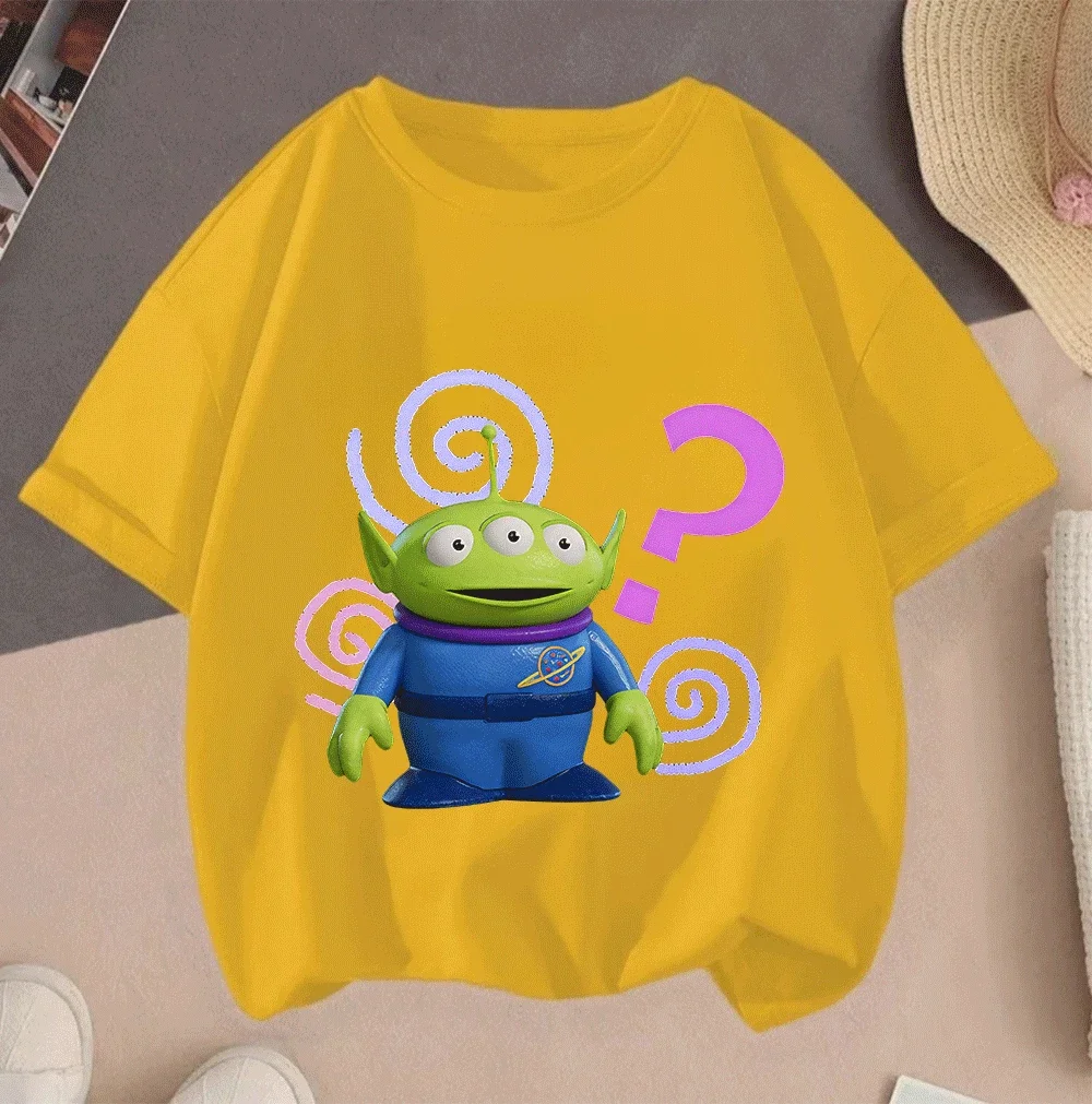 

Toy Story Hot Sale Cartoon 2D Print Casual Summer Short Sleeve Tees 2026 Hot Sale For Children Teenagers Boys Girls