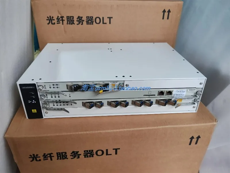 10 Gigabit ZTE Small OLT Replaces C320 C300 Automatic Registration 8-port GPON16-port 10GEPON