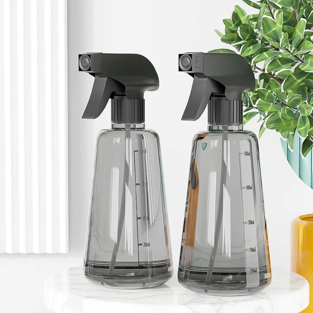 500ml Pressure Spray Bottle Transparent Plastic Plant Watering Spray Bottle Dual Mode Direct Mist Mist Spray Container