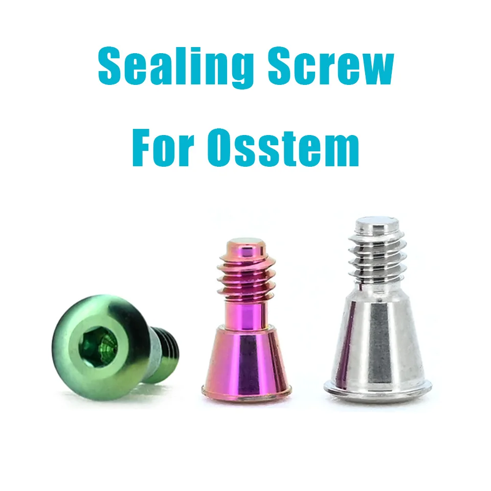 Surgical Grade Dental Implant Sealing Screw for Osstem 10pcs Set Precision Engineered Prosthetic Components Dental Clinic Tool