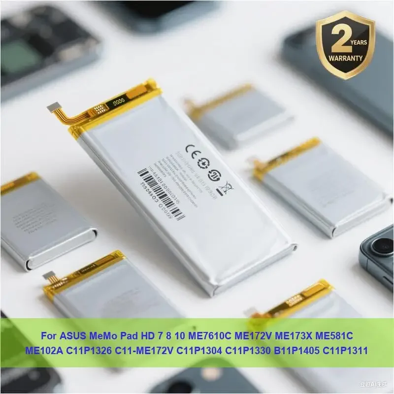 

Battery For ASUS MeMo Pad HD 7 8 10 ME7610C ME172V ME173X ME581C ME102A C11P1326 C11-ME172V C11P1304 C11P1330 B11P1405 C11P1311