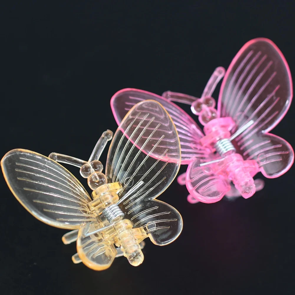 None Garden Support Clips 10 Pcs 20 Pcs 3.5cmx3.3cm 4cmx3cm Beans Crawling Flowers Garden Plastic Random Color
