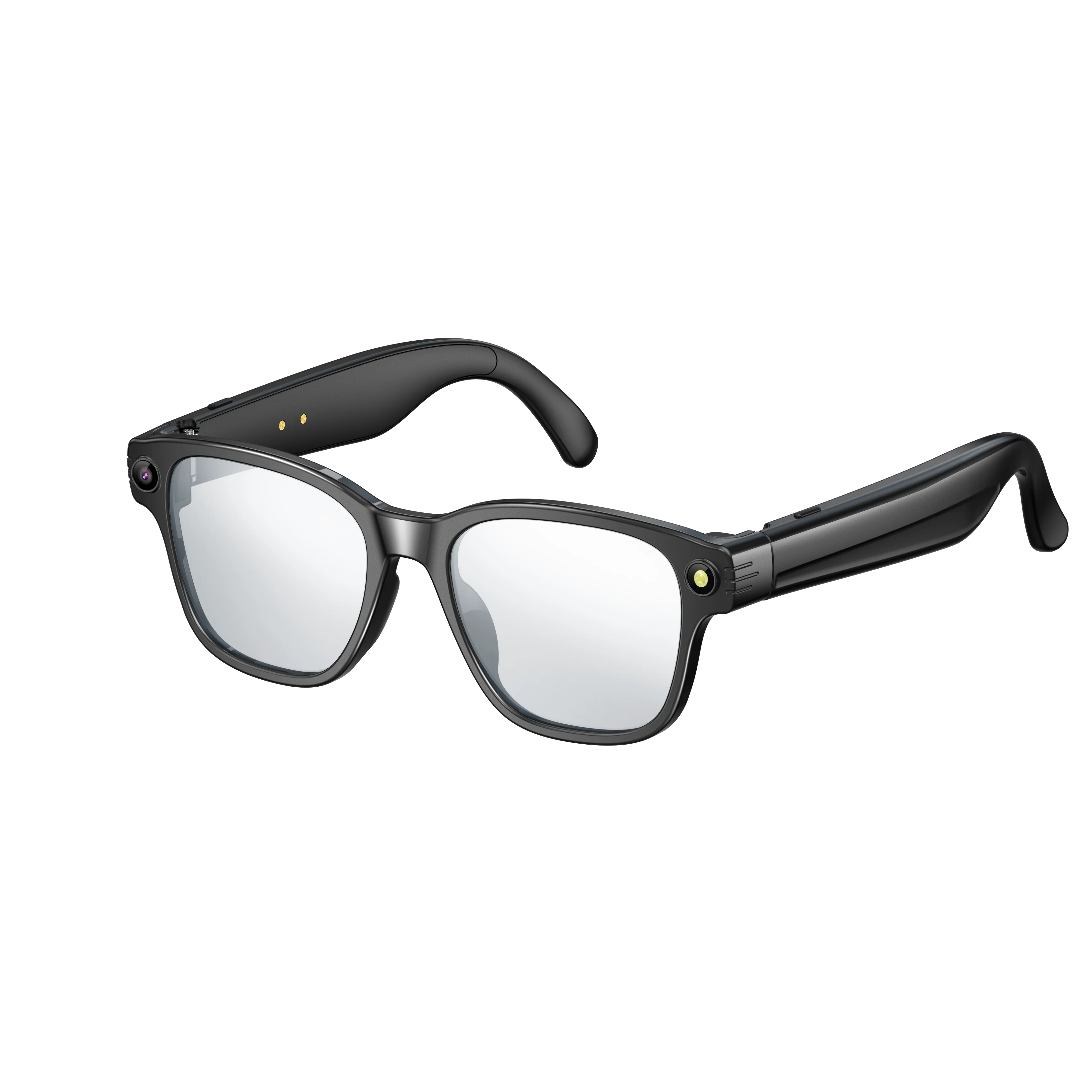 Óculos inteligentes ai com câmera de 8mp, gravação de vídeo, mais de 100 idiomas, tradução, óculos de sol, chamada bluetooth, reprodução de música, homens, mulheres, 2025