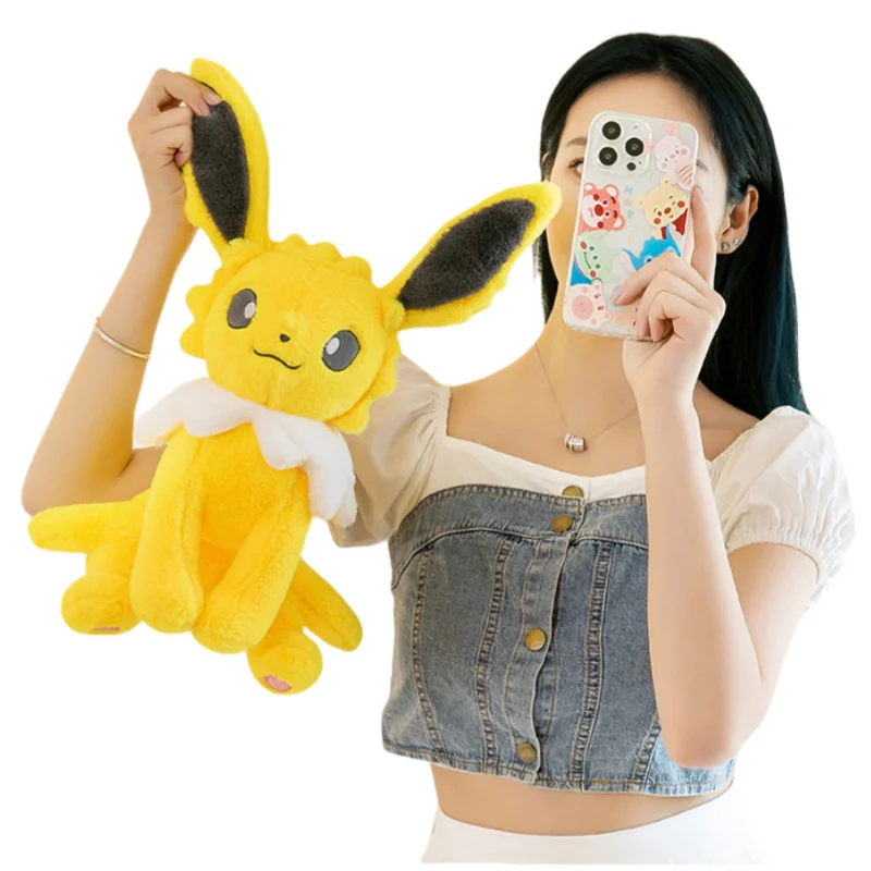 Muñeco de peluche de Pokémon, muñeco de juguete, Jolteon, Marill, Cubone, Meowth, Mew, Material seguro, suave y saludable, respetuoso con el medio ambiente, Halloween, Chris